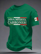 Men's Mexico Baseball Lover Printed T-shirt
