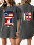 American Soccer 10 Tee