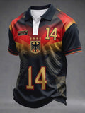 Men's Germany Football Supporter Printed Shirt