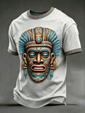 Men's Aztec Civilization Mask T-Shirts