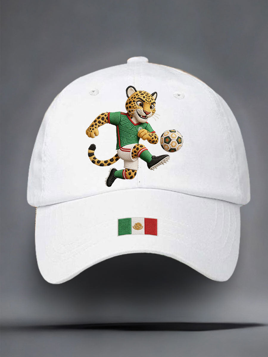 Unisex Mexico Football Lover Printed Hat