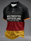 Men's Germany Football Supporter Printed Shirt