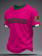 Unisex Mexico Football Lover Printed T-shirt