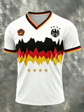 Men's German soccer Casual Printed Short-Sleeve T-Shirt