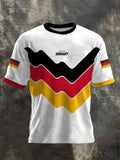 Men's Germany 2026 Soccer Team Supporter Print T-Shirt