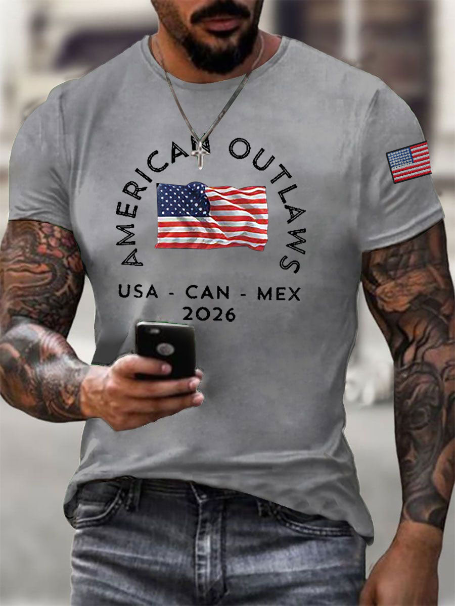 Men's USA Soccer Short-sleeved T-shirt