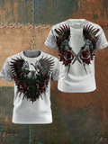 Men's Mexican Maya Art Printed T-shirt