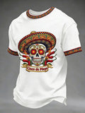 Men's Cinco de Mayo Print Casual T-Shirt
