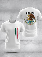 Men's Mexico Falg Casual Tee