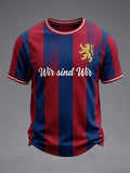 Men's German Football Fan Print T-Shirt