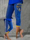 Women's Bosnia ZMAJEVI Football Lover Printed Leggings