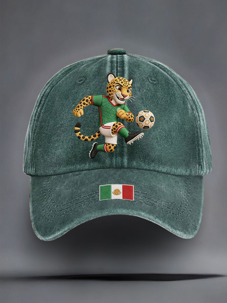 Unisex Mexico Football Lover Printed Hat