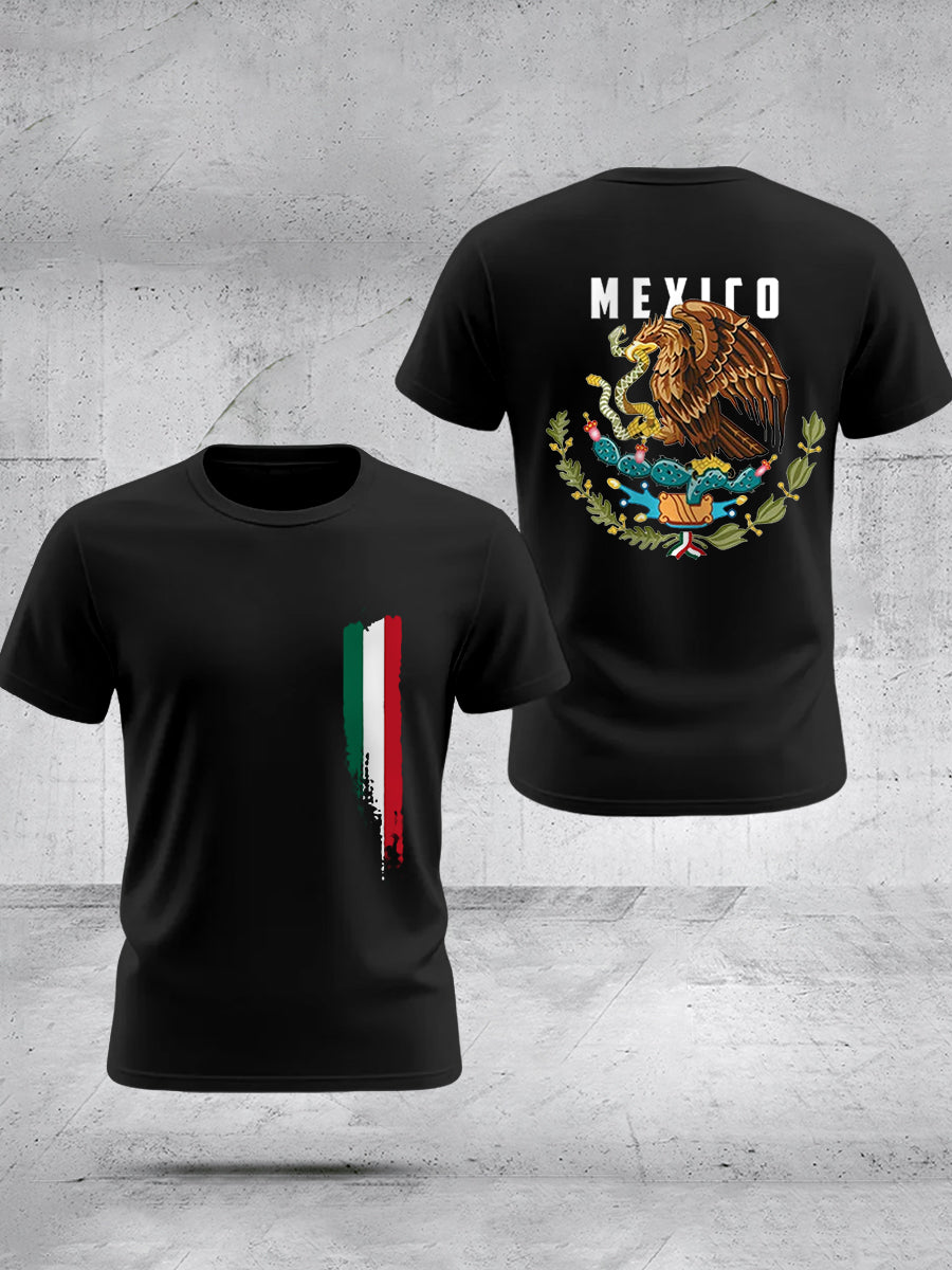 Men's Mexico Falg Casual Tee