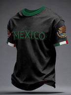 Unisex Mexico Football Lover Printed T-shirt