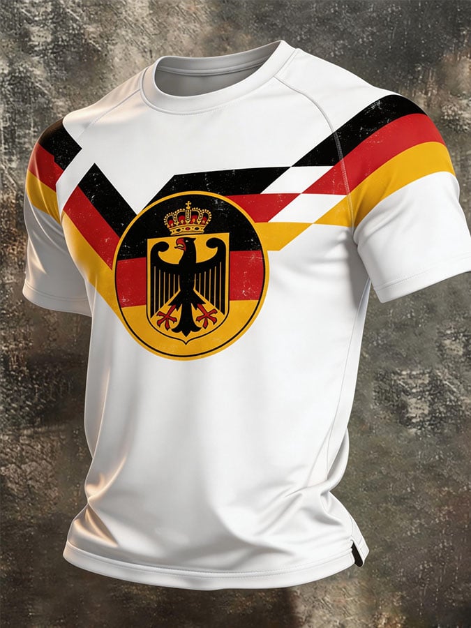 Men's Retro World Cup Germany Team Fan T-Shirt