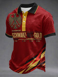 Men's Germany Football Supporter Printed Shirt