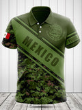 Men's short sleeve polo shirt