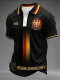 Men's Germany Football Supporter Printed Shirt