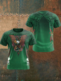 Men's Mexican Maya Art Printed T-shirt