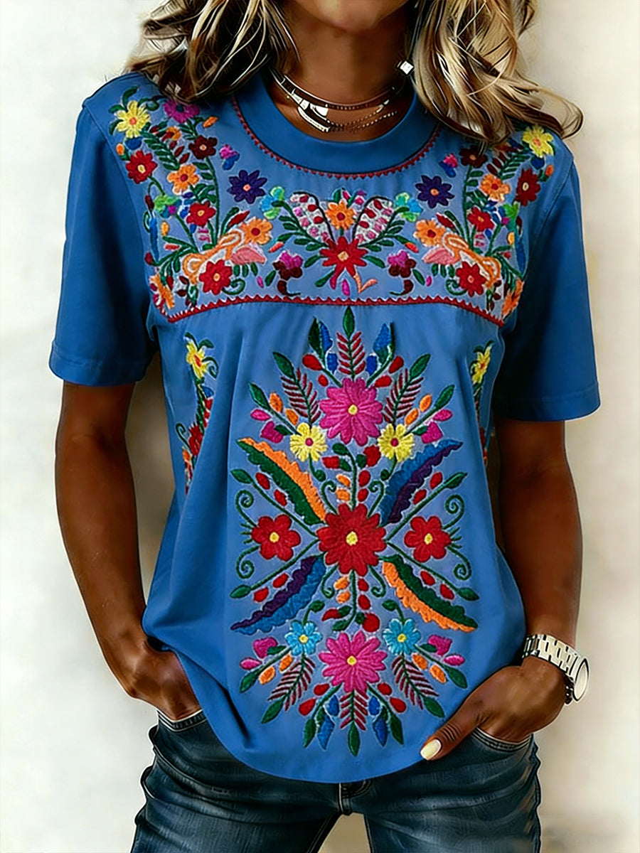 Women's Mexican Art Cinco de Mayo T-Shirt