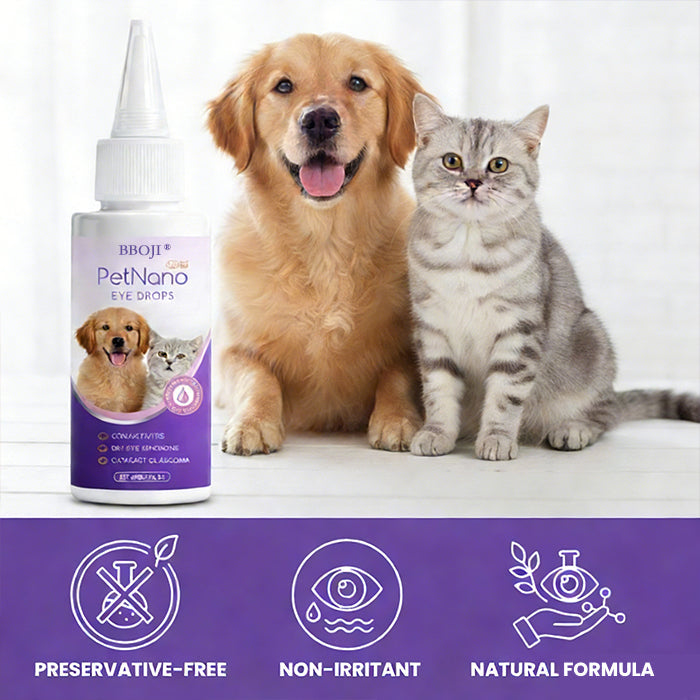 🔥🔥Final 3 hours 60% off | BBOJI® PetNano Eye Drops