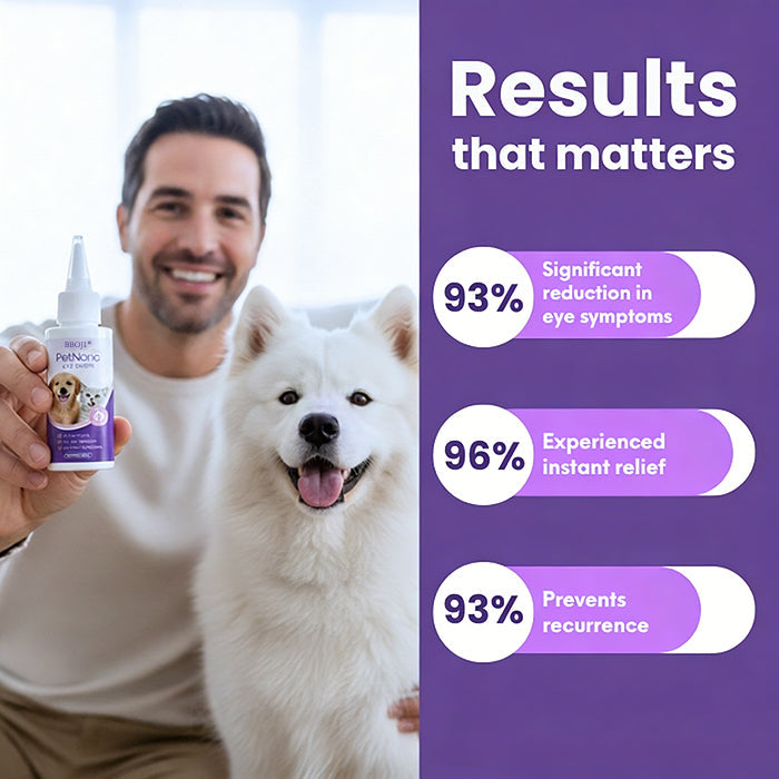🔥🔥Final 3 hours 60% off | BBOJI® PetNano Eye Drops