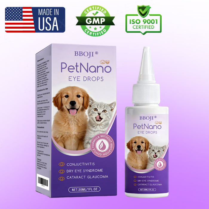 🔥🔥Final 3 hours 60% off | BBOJI® PetNano Eye Drops