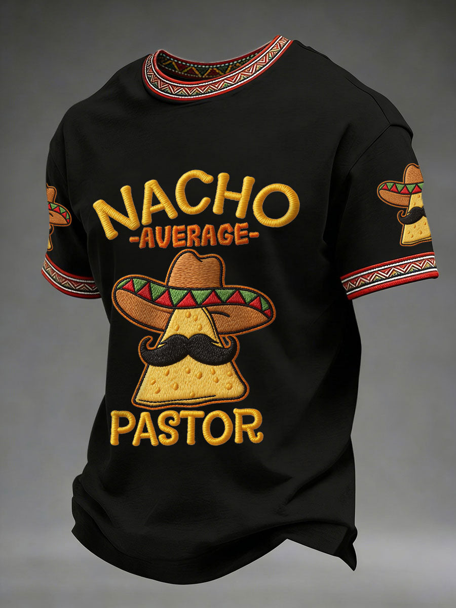 Men's 'nacho average pastor' T-shirts