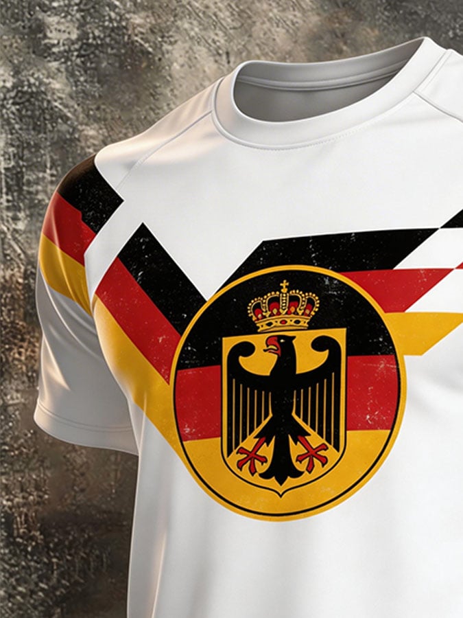 Men's Retro World Cup Germany Team Fan T-Shirt