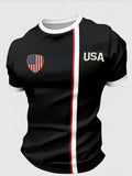 Men's Soccer 2026 USA Flag  T-Shirt