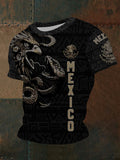 Men's Mexican Culture Aztec Casual Sport Top