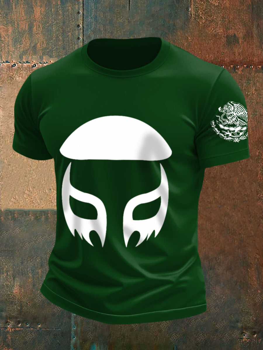 Men's Mexican Wrestling Mask T-Shirts
