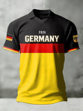 Men's German Football Print Shirt