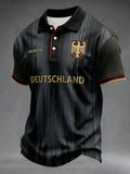 Men's Germany Football Supporter Printed Shirt