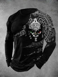 Men's Aztec Long Sleeve T-Shirts