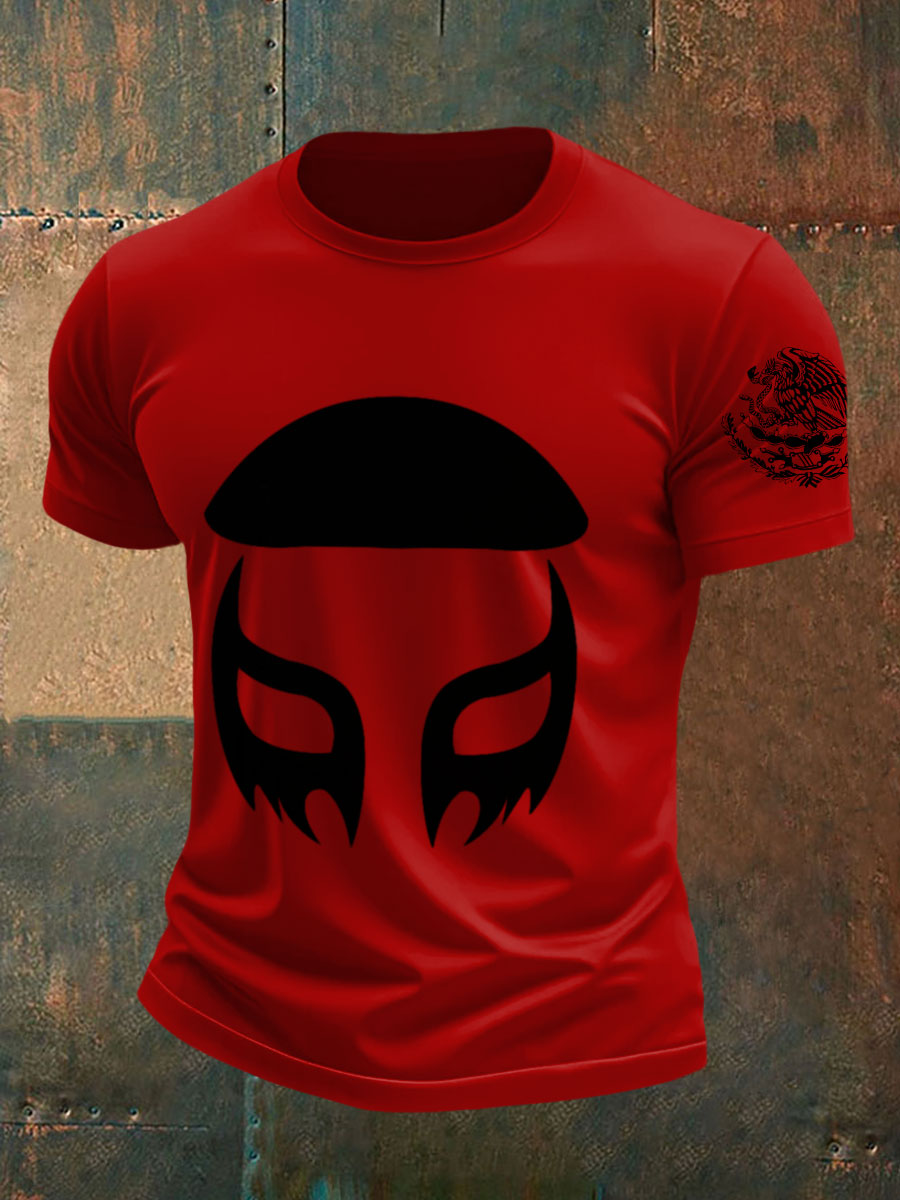 Men's Mexican Wrestling Mask T-Shirts