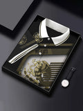 Men's Mexican Culture Aztec Design Short Sleeve Sports Casual Shirt