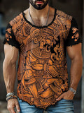 Men's Xihutecuhtli Fringed T-Shirts