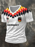 Men's German   2026 V-neck T-shirt