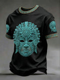 Men's Aztec Civilization Mask T-Shirts