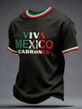Men's Mexico Baseball Lover Print T-shirt