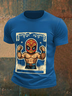 Men's Mexican Freestyle Wrestling Mask T-Shirts