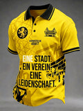 Men's Germany Football Supporter Printed Shirt