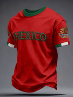 Unisex Mexico Football Lover Printed T-shirt