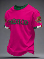 Unisex Mexico Football Lover Printed T-shirt