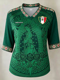 Women's Mexico Football Lover Printed T-Shirt