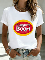 Women's Mexico Football Lover Funny Chiquitibum Printed T-Shirt
